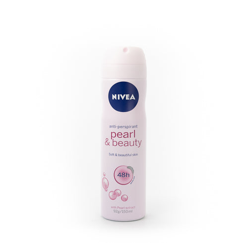 NIVEA Deodorant Pearl & Beauty Aero Women 150ml-Matakana Pharmacy