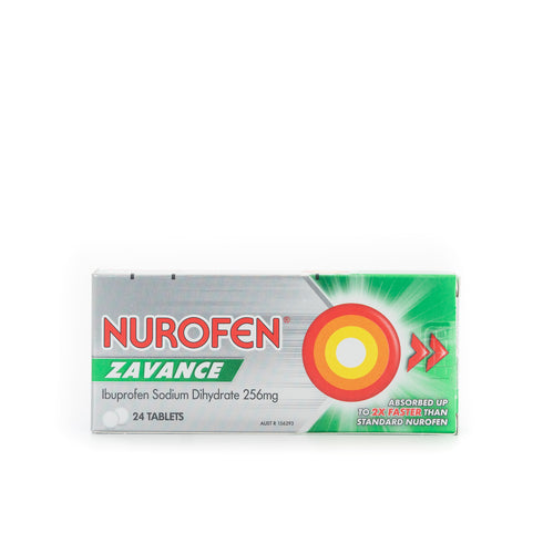 NUROFEN ZAVANCE Tabs 24s-Matakana Pharmacy