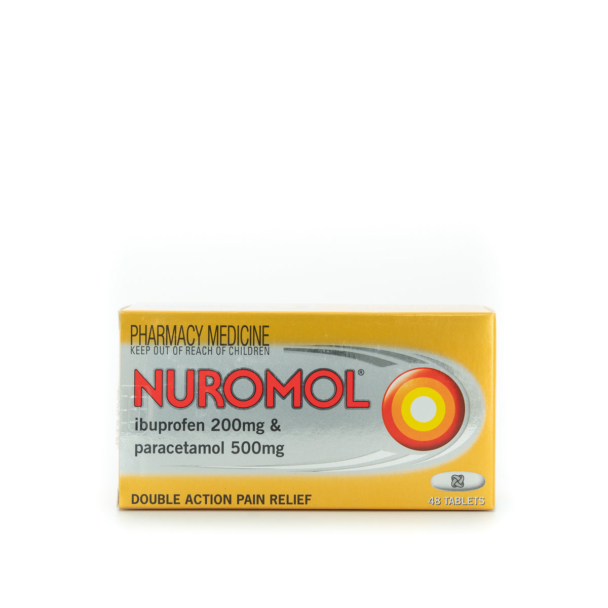 NUROMOL Tablets 48s Matakana Pharmacy nuromol-tablets-48s-matakana-pharmacy