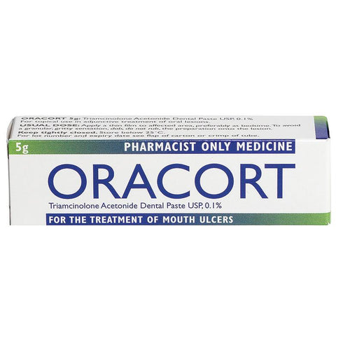 ORACORT Dental Paste 0.1% 5g-Matakana Pharmacy