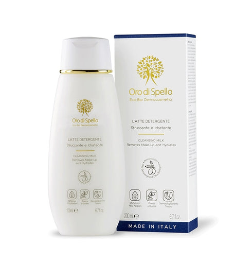 ORO DI SPELLO Cleansing Milk 200mL-Matakana Pharmacy