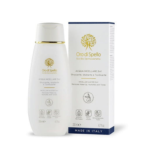 ORO DI SPELLO Micellar Water 3 in 1 200mL-Matakana Pharmacy