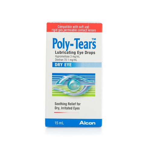 POLYTEARS Eye Drops 15ml-Matakana Pharmacy