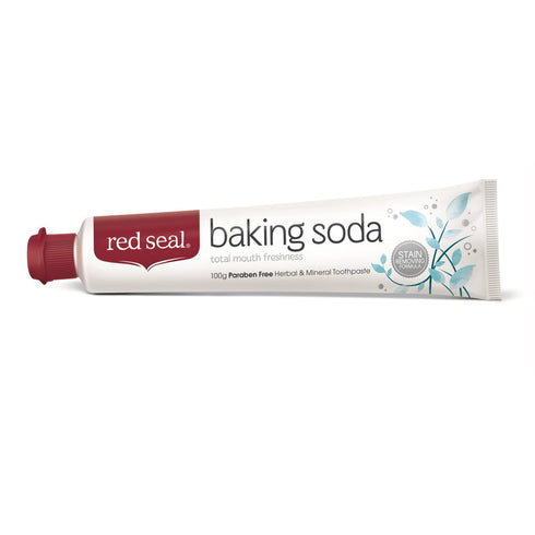 RED SEAL Baking Soda Toothpaste 100g-Matakana Pharmacy