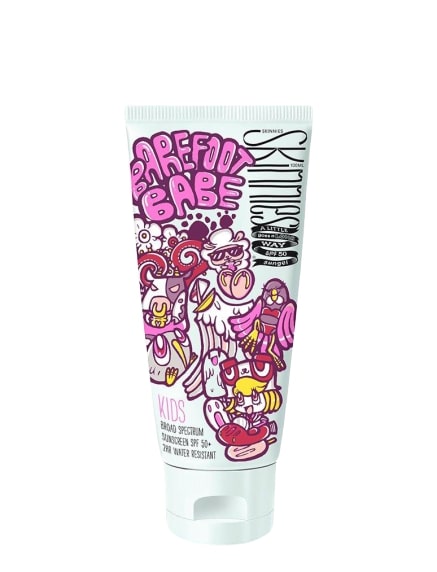 SKINNIES Kid SPF50 B/foot Babe100ml-Matakana Pharmacy