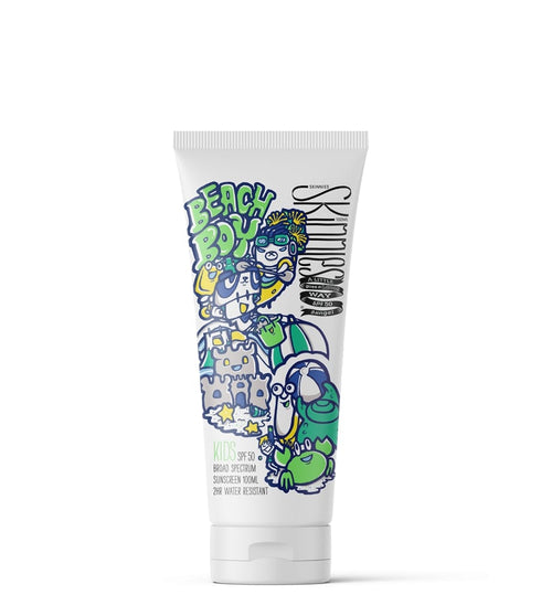 SKINNIES Kid SPF50 Beach Boy 100ml-Matakana Pharmacy