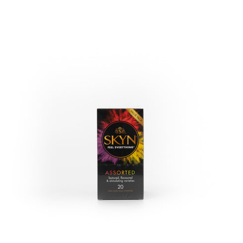 SKYN Asst Condoms 20pk-Matakana Pharmacy
