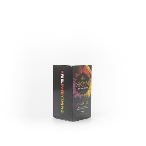 SKYN Asst Condoms 20pk-Matakana Pharmacy