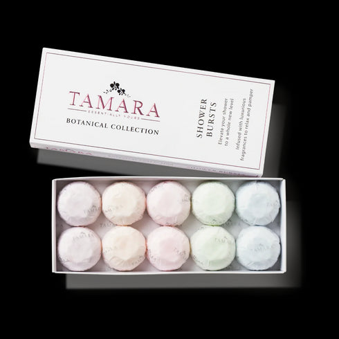 TAMARA Box of 10 Shower Bursts Botanical Collection-Matakana Pharmacy