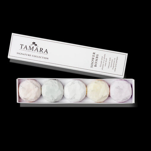 TAMARA Box of 5 Shower Bombs Signature Collection-Matakana Pharmacy