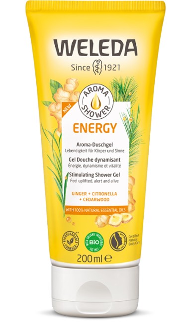 WELEDA Aroma Shower Energy 200ml-Matakana Pharmacy