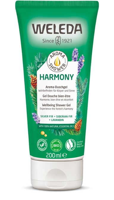 WELEDA Aroma Shower Harmony 200ml-Matakana Pharmacy