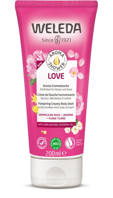 WELEDA Aroma Shower Love 200ml-Matakana Pharmacy
