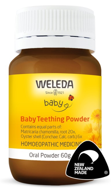 WELEDA Baby Teething Powder 60g-Matakana Pharmacy