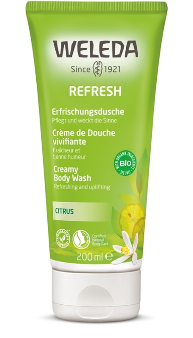 WELEDA Citrus Body Wash 200ml-Matakana Pharmacy