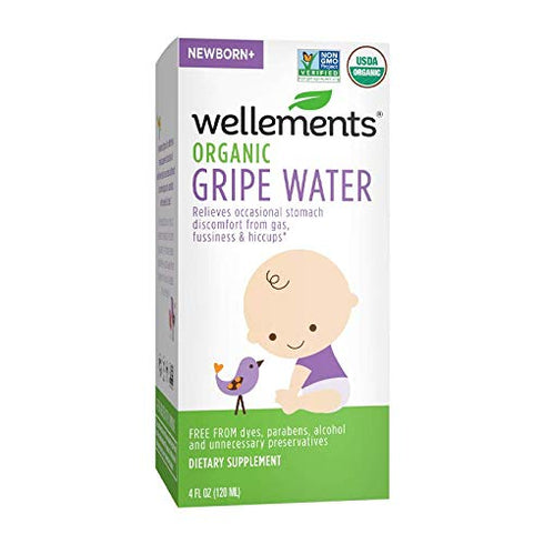 Wellements Organic Gripe Water 120ml-Matakana Pharmacy