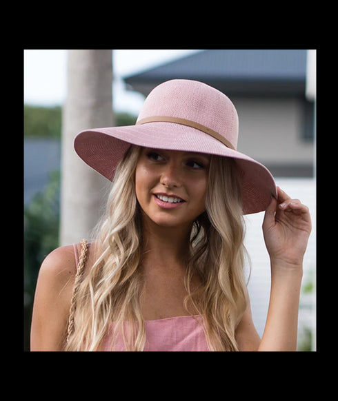 Kooringal Lady Wide Brim Leslie Blush-Matakana Pharmacy