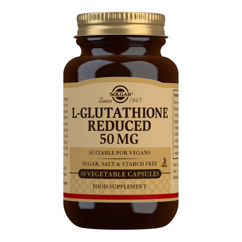 SOLGAR L-Glutathione 50mg 30 caps-Matakana Pharmacy