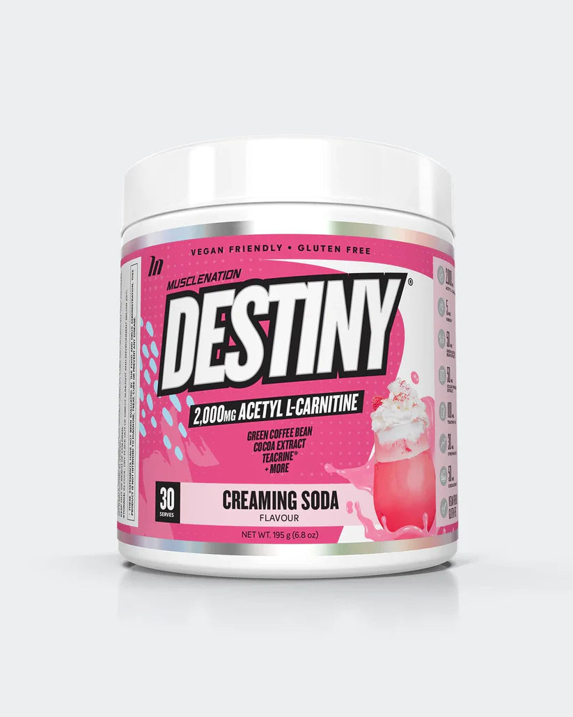 Destiny Fat Burner Creaming Soda 195g-MuscleNation-Matakana Pharmacy
