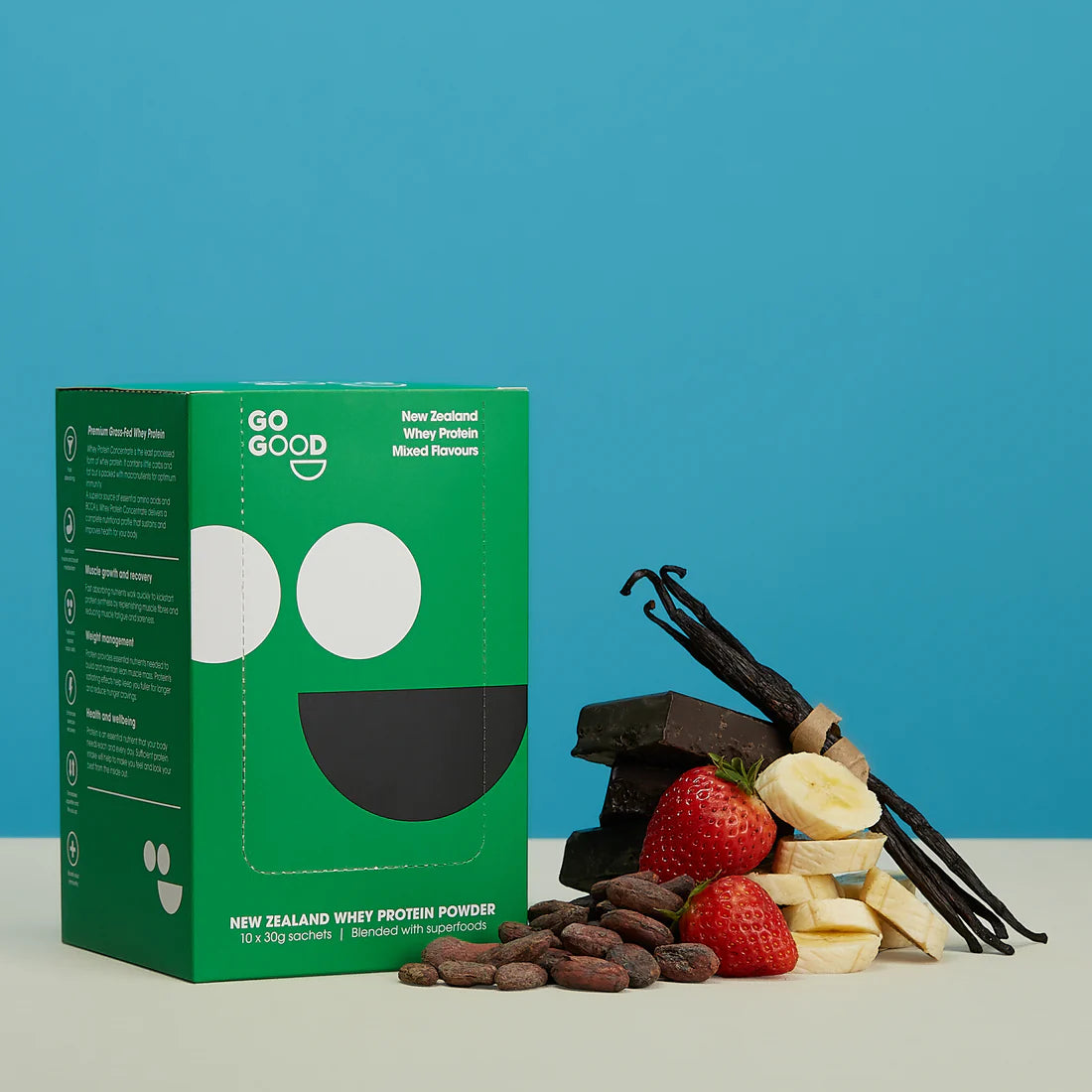 Whey Protein Sample 10 Pack-Go Good-Matakana Pharmacy