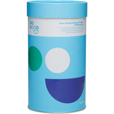 Unflavoured Whey Protein Concentrate 1kg-Go Good-Matakana Pharmacy