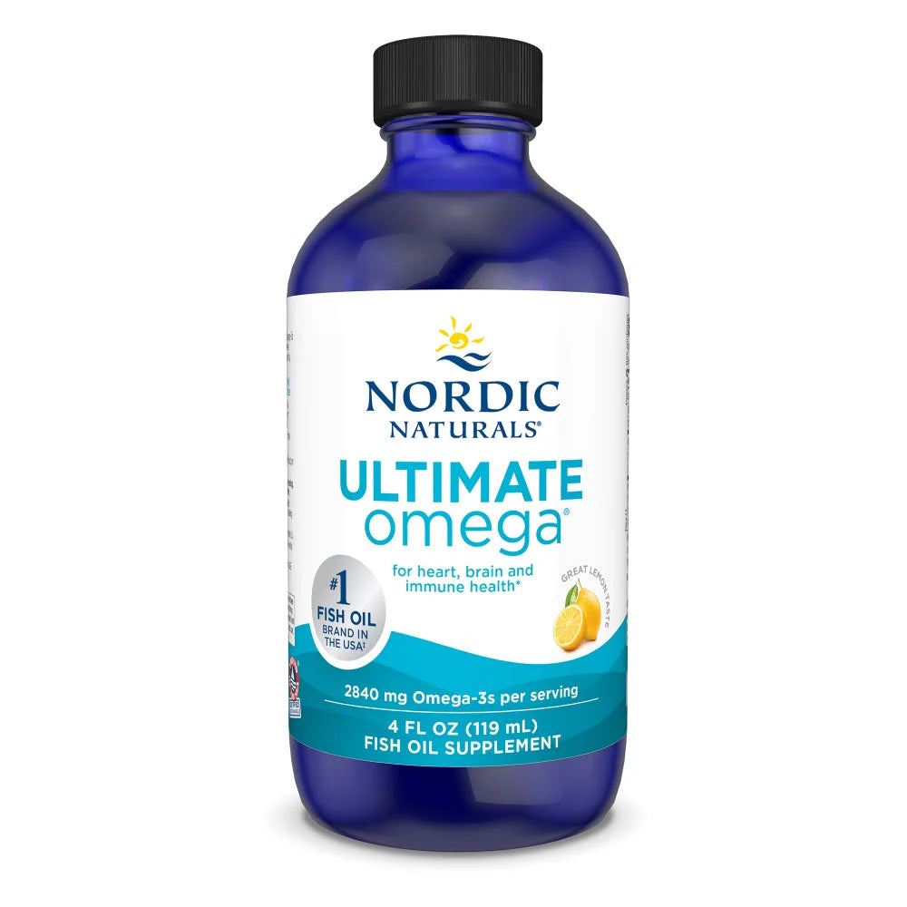 Ultimate Omega Liquid - Lemon 119ml-Nordic Naturals-Matakana Pharmacy