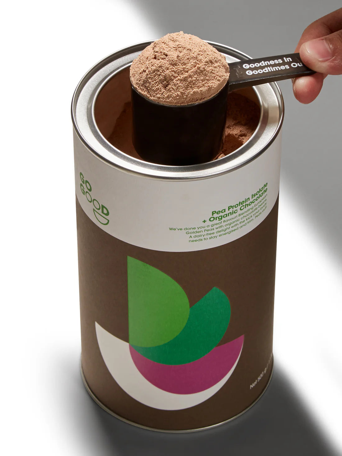 Plant Protein Isolate + Organic Chocolate 1kg-Go Good-Matakana Pharmacy