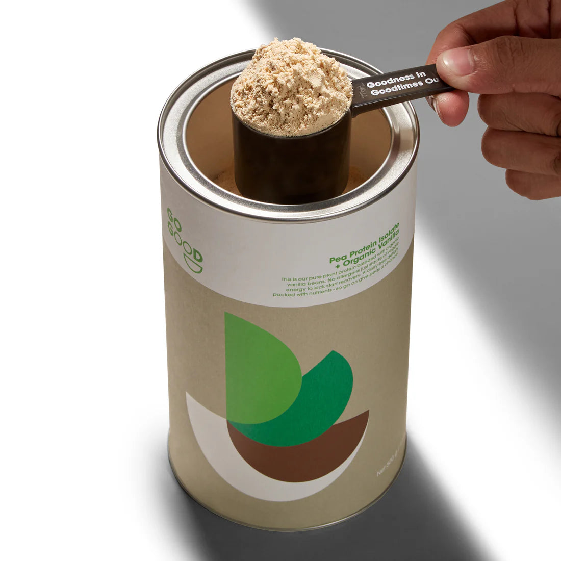 Plant Protein Isolate + Organic Vanilla 500g-Go Good-Matakana Pharmacy