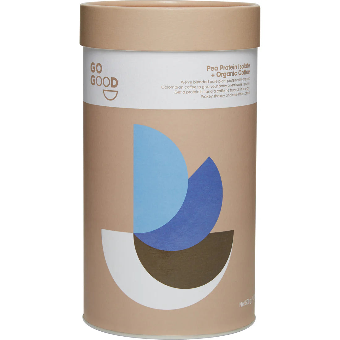 Plant Protein Isolate + Organic Coffee 1kg-Go Good-Matakana Pharmacy