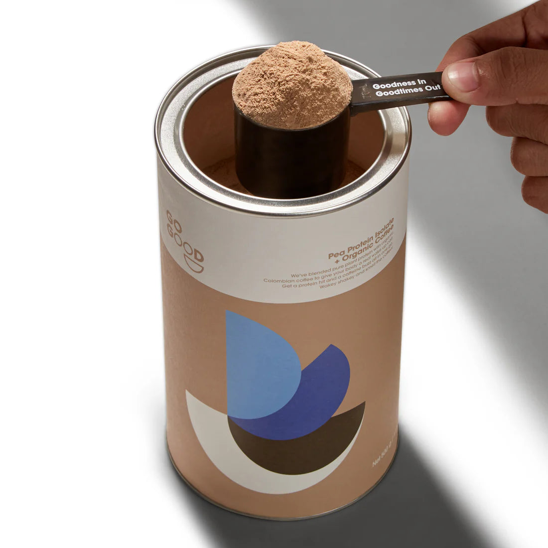 Plant Protein Isolate + Organic Coffee 1kg-Go Good-Matakana Pharmacy
