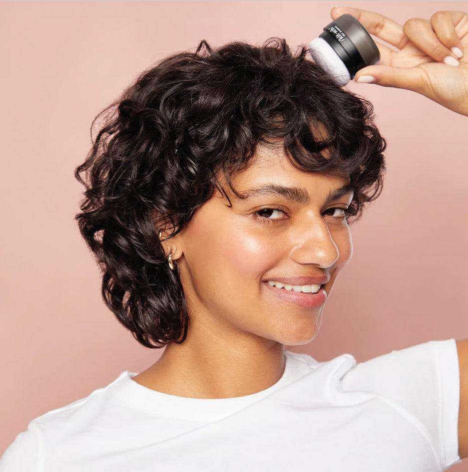 Volumising Rice Protein Dry Shampoo - Dark Tinted Powder-KITSCH-Matakana Pharmacy