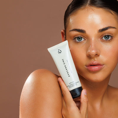 SPF 50 Natural Tinted Moisturiser Medium Dark 50ml-Avocado Zinc-Matakana Pharmacy