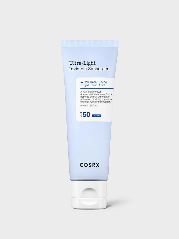 Image of cosrx ultra light invisible sunscreen