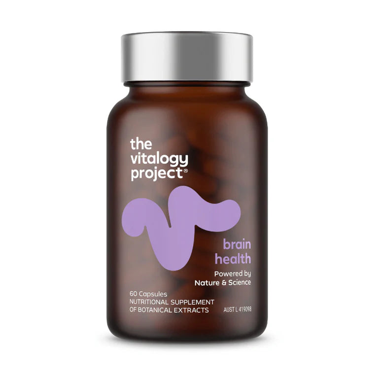 Brain Health 60 Capsules-The Vitality Project-Matakana Pharmacy