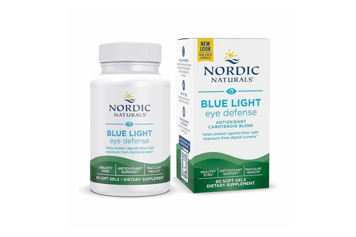 Blue Light Eye Defense 60 Soft Gel Caps-Nordic Naturals-Matakana Pharmacy