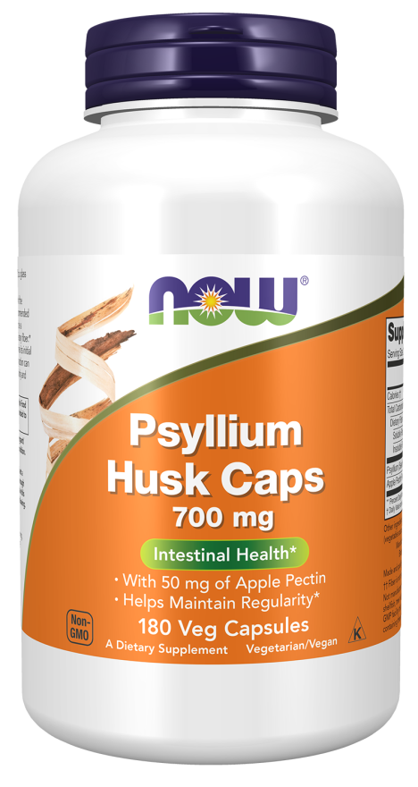 Image of Psyllium Husk 700mg + Pectin 180caps