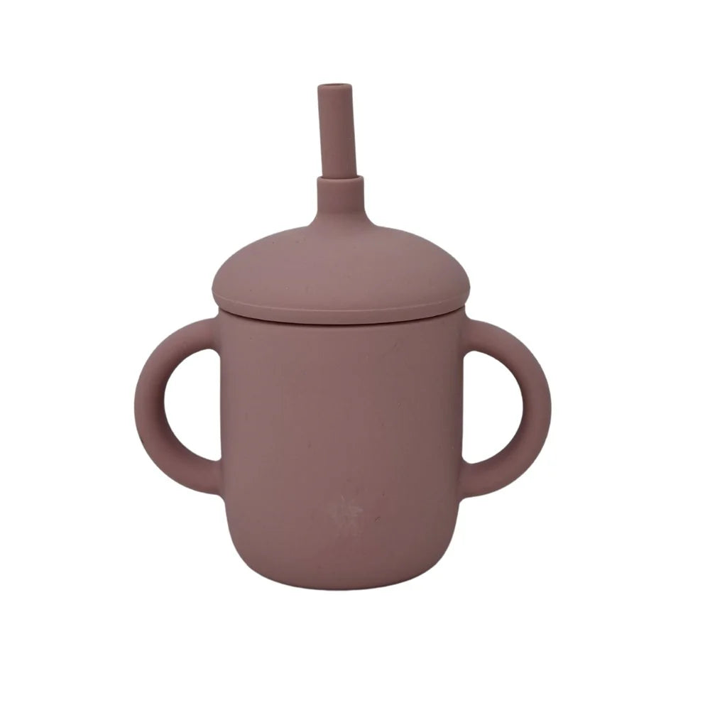 Silicone Baby Cup Pink-Nil-Matakana Pharmacy