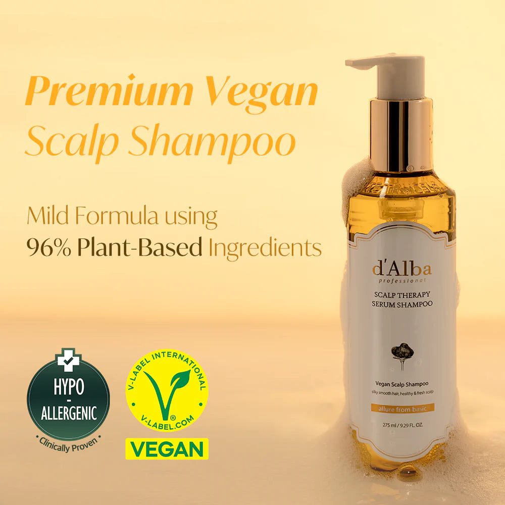 Professional Repairing Scalp Therapy Serum Shampoo 275ml-d'Alba-Matakana Pharmacy