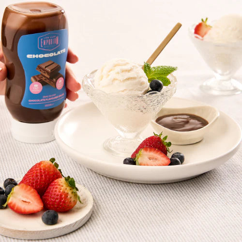 No Added Sugar Chocolate Sauce 350ml-Low Carb Emporium-Matakana Pharmacy