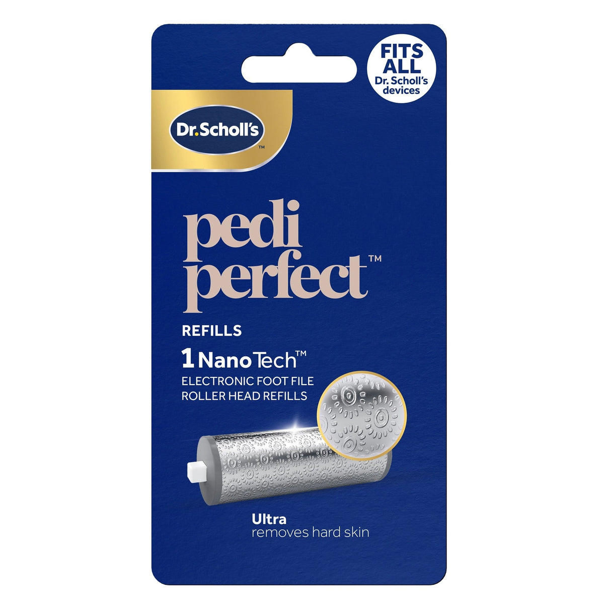 Dr. Scholls's Pedi Perfect NanoTech Ultra Refill 1 Pack