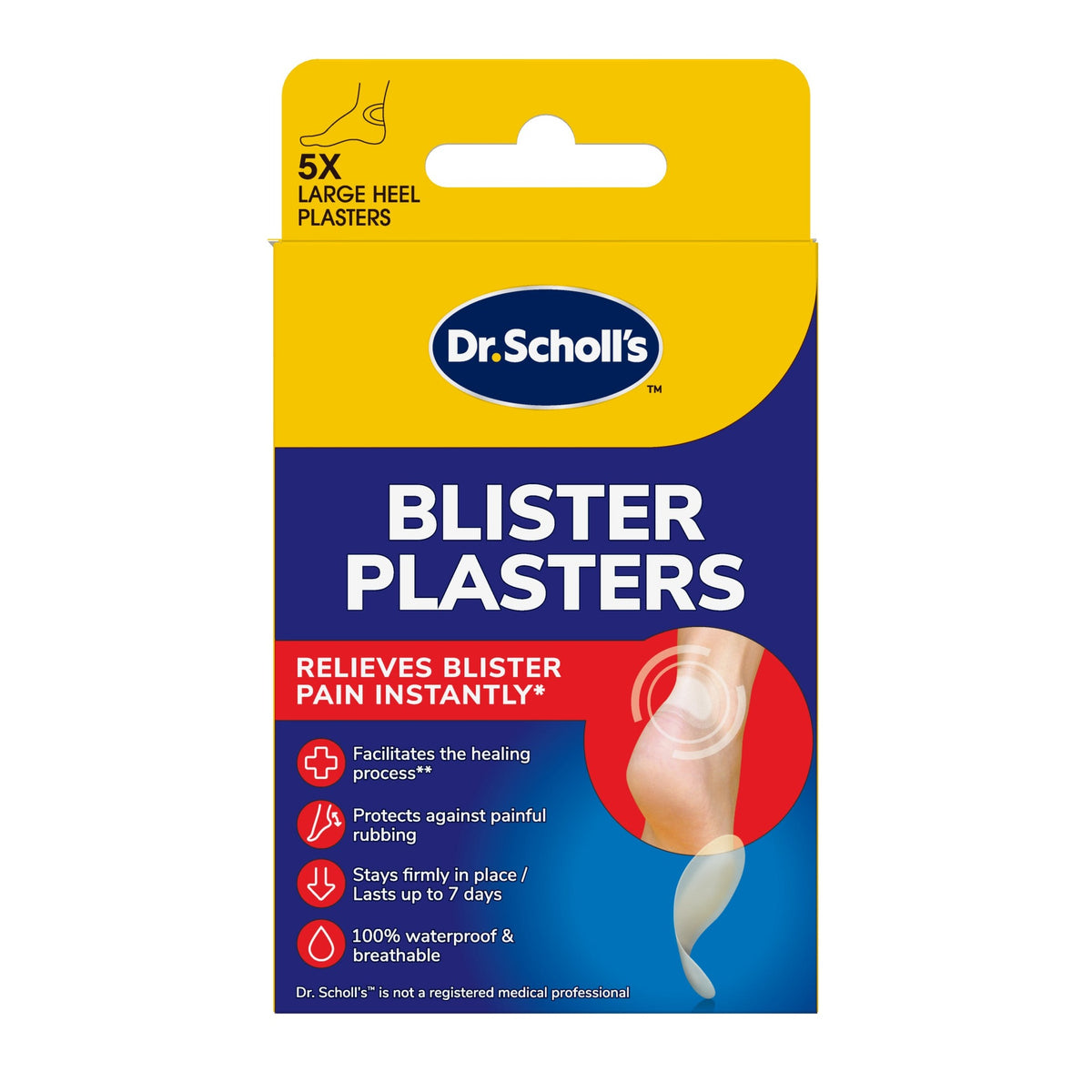 Scholl Blister Plaster Large 5 pack
