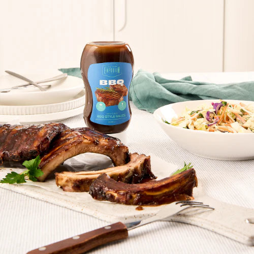 No Added Sugar BBQ Sauce 350ml-Low Carb Emporium-Matakana Pharmacy