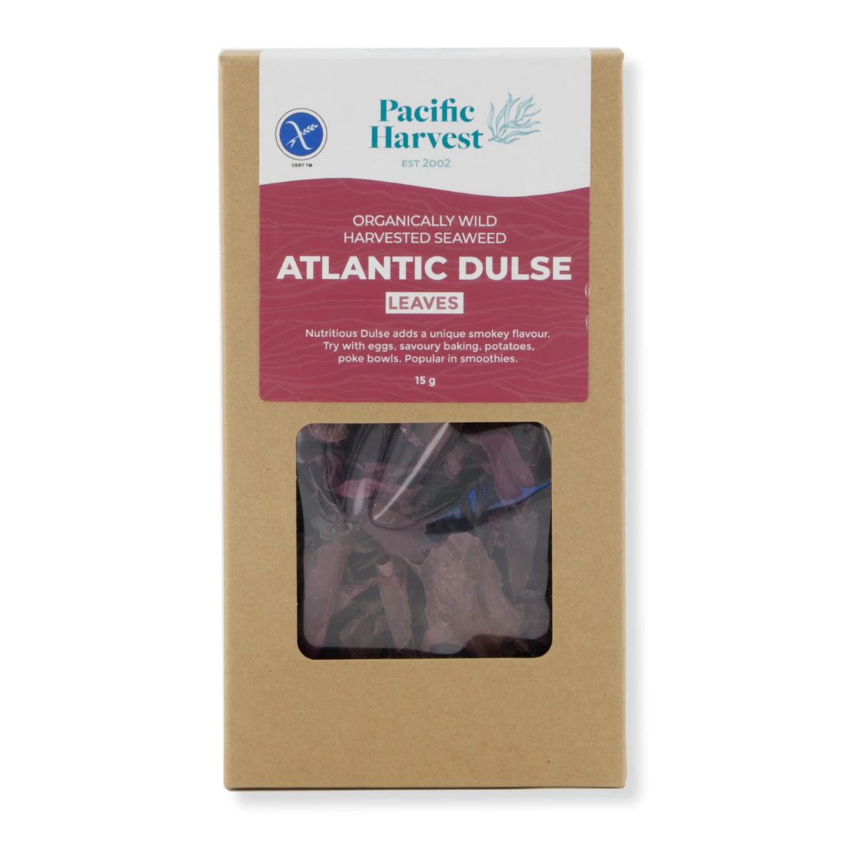 Atlantic Dulse Leaves 15g-Pacific Harvest-Matakana Pharmacy