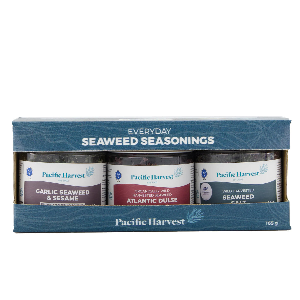 Pacific Harvest Everyday Seaweed Seasoning Gift Box 165g, front of pack