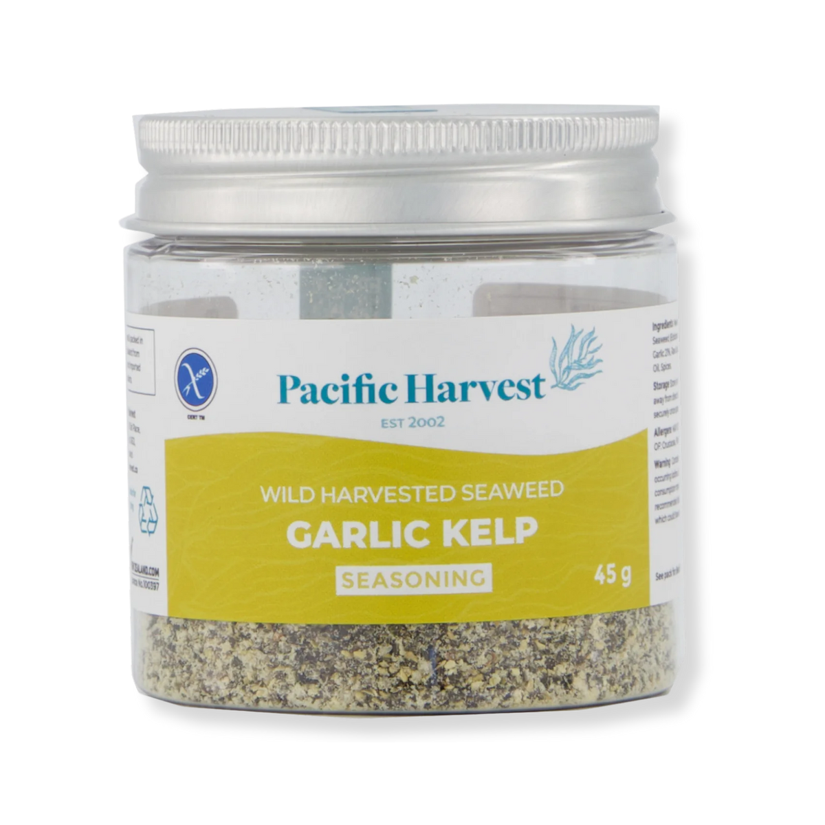 Garlic Kelp Seasoning 45g-Pacific Harvest-Matakana Pharmacy