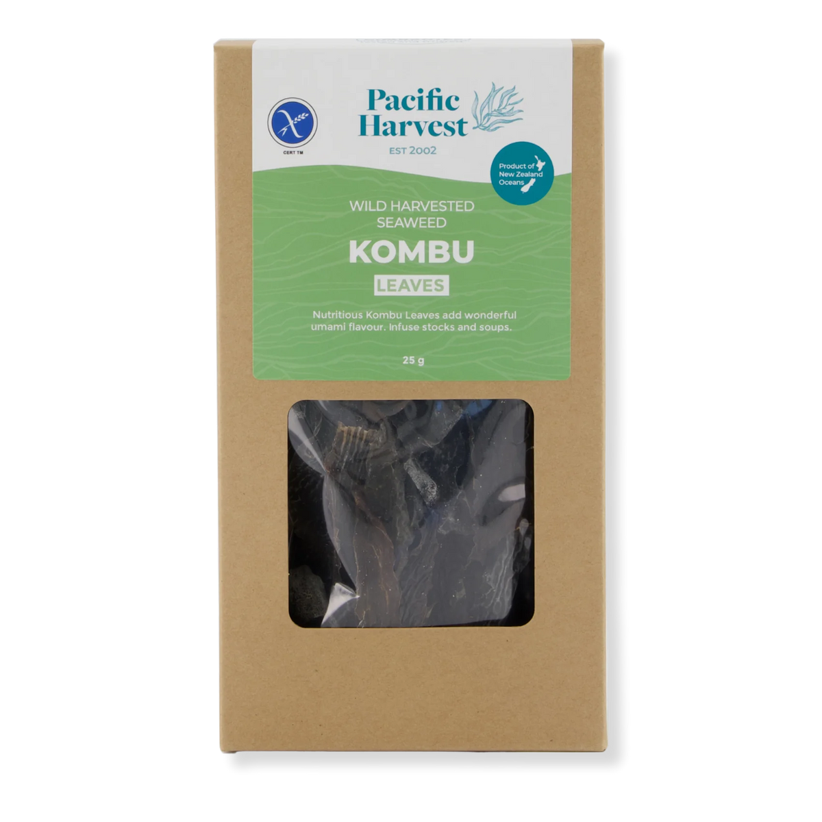 Kombu Leaves 25g-Pacific Harvest-Matakana Pharmacy