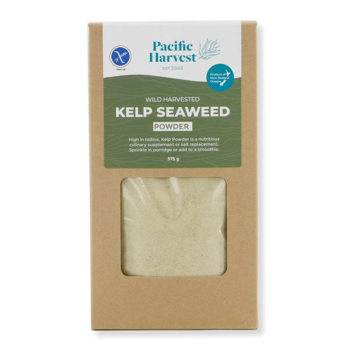 Kelp Powder 375g-Pacific Harvest-Matakana Pharmacy