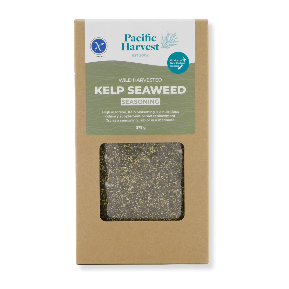 Kelp Plain Seasoning 375g-Pacific Harvest-Matakana Pharmacy