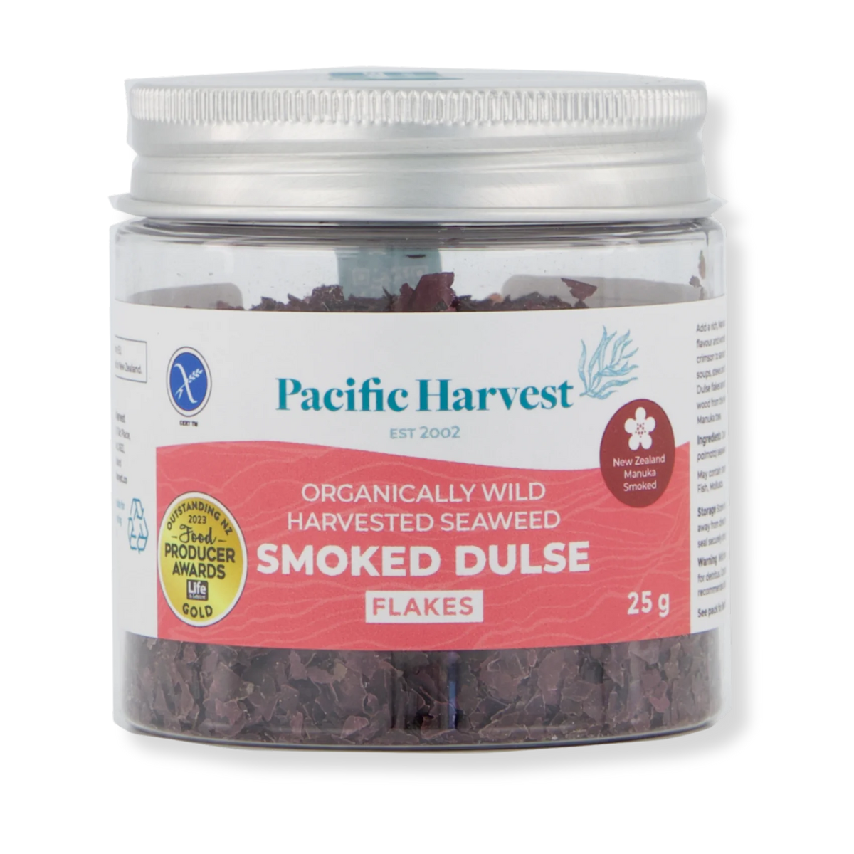 Manuka Smoked Dulse Flakes 25g-Pacific Harvest-Matakana Pharmacy
