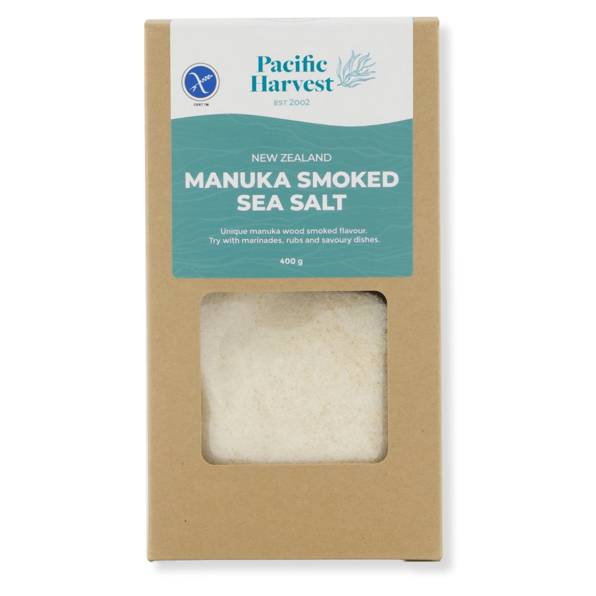 Manuka Smoked Salt 400g-Pacific Harvest-Matakana Pharmacy